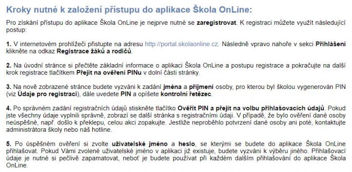 registrace